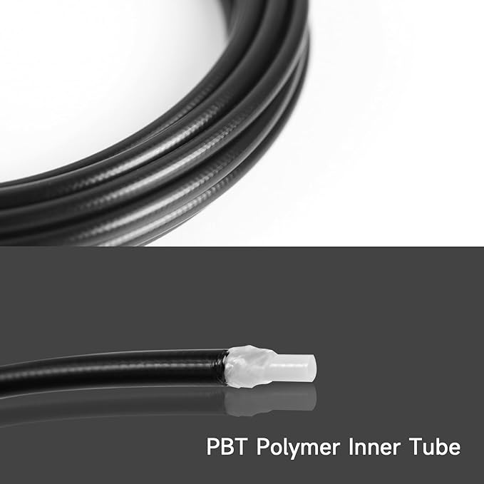 5000mm Bike Hydraulic Brake Hose Kit for Shimano BH90, Sram Avid and Magura System, Replacement Hydraulic Disc Brake Hose
