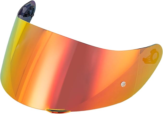 Soman K1 Helmet Visor Replacements, K1S Tinted Helmet Visor Compatible with K1 K1S K3SV K5 K5S UV Protection (Smoke Revo Red)