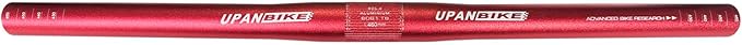 UPANBIKE Kids' Bike Handlebar φ25.4mm Length 460mm Children Handlebar Bicycle Short Flat Bar(Red)
