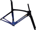 700C Road Bike Frameset 49/52/54/56/58cm Carbon Fiber Bikes Frame Thru Axle 100/142mm Disc Brake Frames Internal Routing