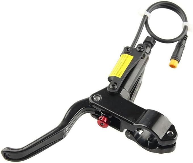 Hydraulic Disc Brakes, Aluminum Alloy Hydraulic Brake Lever GT267 Power Off Brake Handle 3 Pin for Ebike/Folding Bike/Scooter/Fat Bike(Left)
