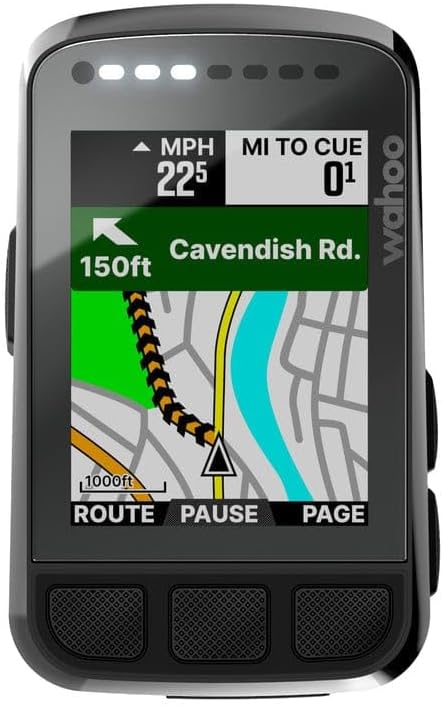 Wahoo ELEMNT Bolt GPS Cycling/Bike Computer,Black
