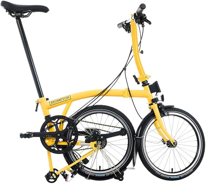 Brompton Folding Commuter Bike C Line 12-Speed | Compact, Lightweight, Urban Bike for Adults
