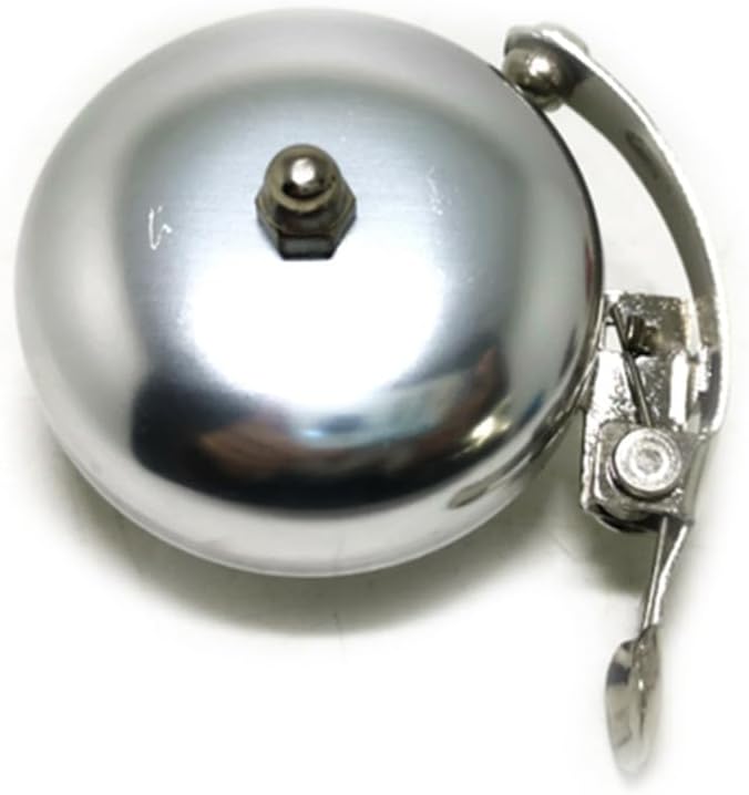 Bicycle Retro Bell Leisure Bicycle Dial Bell Aluminum Silver Gold Coffee Brown Bicycle Bell Bicycle Bell