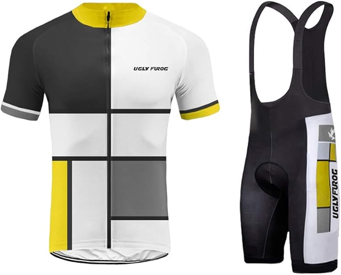UGLY FROG Cycling Jersey Short Sleeve Men MTB Bike Clothing Road Bicycle Shirts Shorts Padded Pants DXMX01