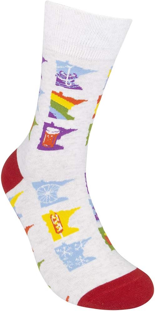 FUNATIC Funny Outdoor Themed Socks for Men Women - Novelty Gifts For Golfing, Fishing, Hunting, Bigfoot, Pickleball, and More
