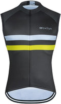 MOXILYN Men's Cycling Jersey Sleeveless Vests Bike Tank Quick Dry Bicycle Shirts Breathable Riding Clothing Top