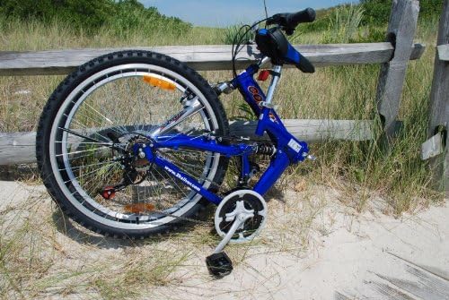 Columba 26 Inch Alloy Folding Bike w.18 Speed & Double Suspension