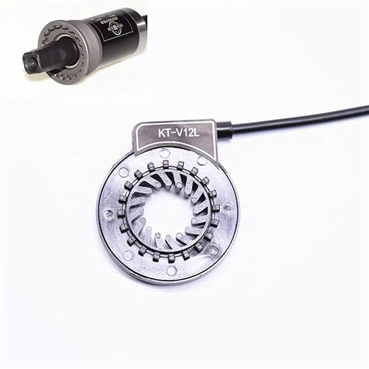 KT-V12L Double Hall 12 magents PAS Pedal Assistant Sensor E-Bikes Conversion Kit Parts, Bicycle Pedal E-Bike Pas System Assistant Sensor