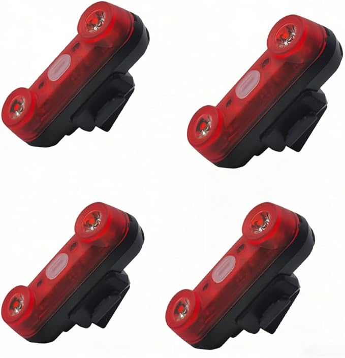 Bike Tail Light with GPS Tracker, Real-Time Tracking, 100dB Beep, Compatible with Apple Find My