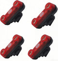Bike Tail Light with GPS Tracker, Real-Time Tracking, 100dB Beep, Compatible with Apple Find My