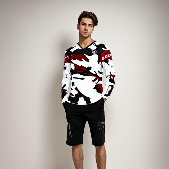 UGLY FROG Bike Wear Long Sleeve Men's Classic Fashion Cycling Downhill Jersey Sportswear Clothing
