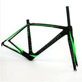 TUJISEK 700C Road Bikes Frame Carbon Fibre Frameset with Fork 47/50/52/54/56CM Frame C Brake QR 130MM Semi Internal Routing Ultra Light 750g