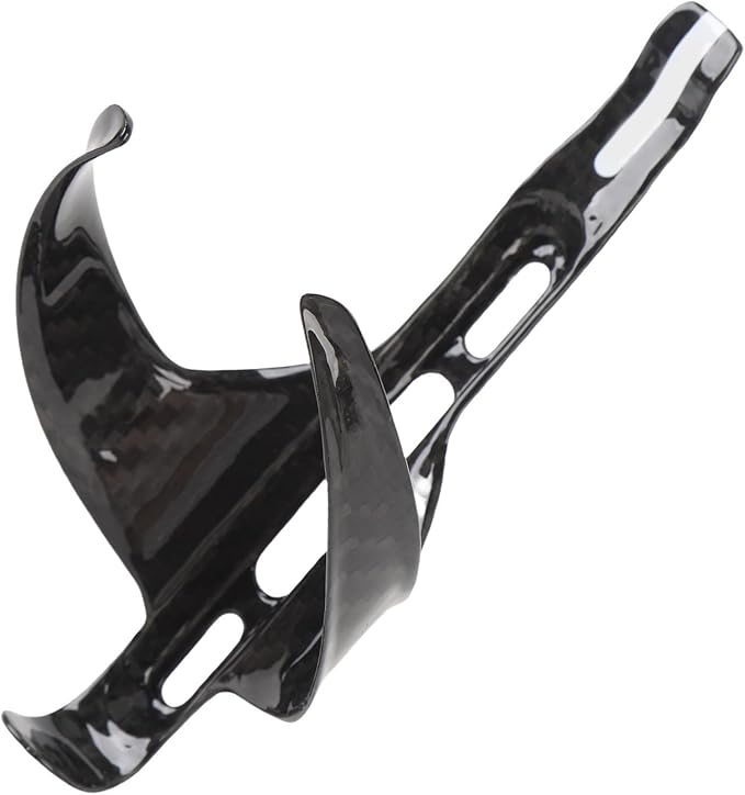 Bike Water Bottle Holder, Composite Material, Bicycle Bottle Cage, Lightweight 15g, Aerodynamic, Nonslip Grip with Hex Wrench for Road, Mountain, City Bikes
