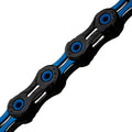 KMC 10-Speed DLC10 Series High-Performance Chain | for Road/Mountain/Gravel | Shimano, SRAM, and Campagnolo Compatible | 116 Links, Missing Link Included | Blue