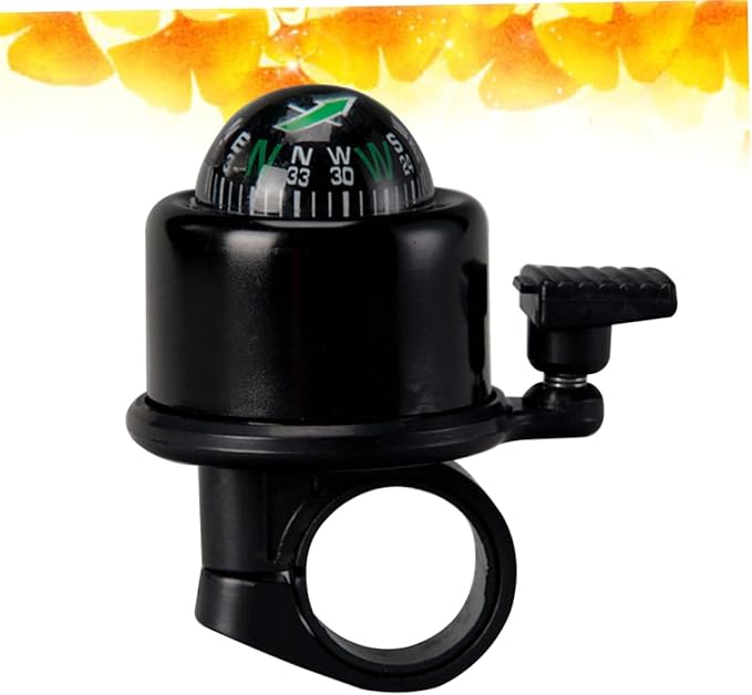 Bell Bike Compass Horn Adult Bike Bicycle Handlebar Compass Bike Alarm Vintage Bike Horn for Adults Excersize Bike +Bicycles Exercie Bikes Compass Bike Child Aldult Brass, 47TN0U02PBGJ239