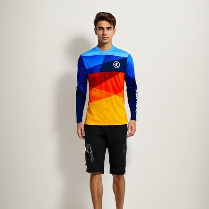 UGLY FROG Bike Wear Long Sleeve Men's Classic Fashion Cycling Downhill Jersey Sportswear Clothing