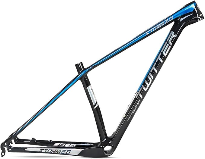 15''/17''/19'' Carbon Fiber Mountain Bike Frame 27.5er 29er XC Hardtail Quick Release 135mm Bike Frame Disc Brake Internal Routing