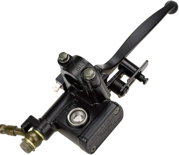 HIAORS Left Hand Hydraulic Disc Brake Master Cylinder Caliper Compatible with Taotao Sunl Roketa Nst 50cc 70cc 90cc 110cc 125cc Peace Eagle Cool Sports Mini Bike ATV Quad 4 Wheeler Parts