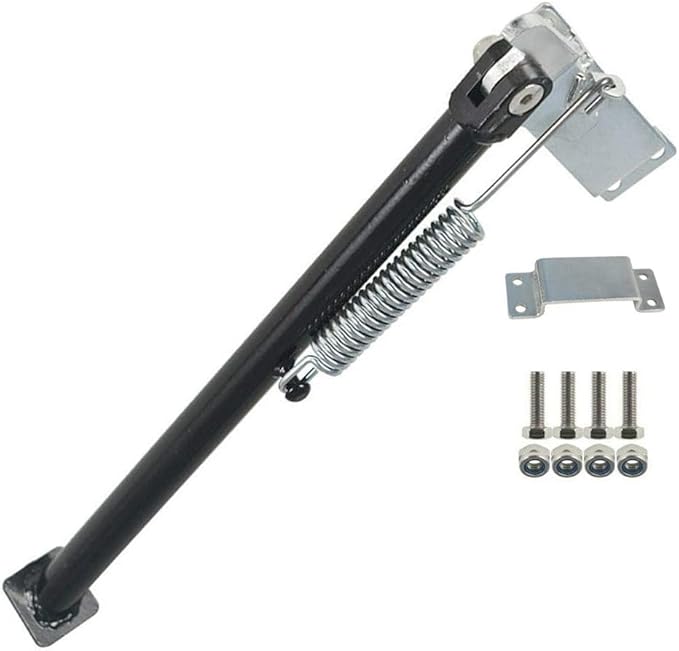 Universal Kick Stand Dirtbike Motorcycle Clamp On Side Heavy Duty E-bike 37cm 14Inch