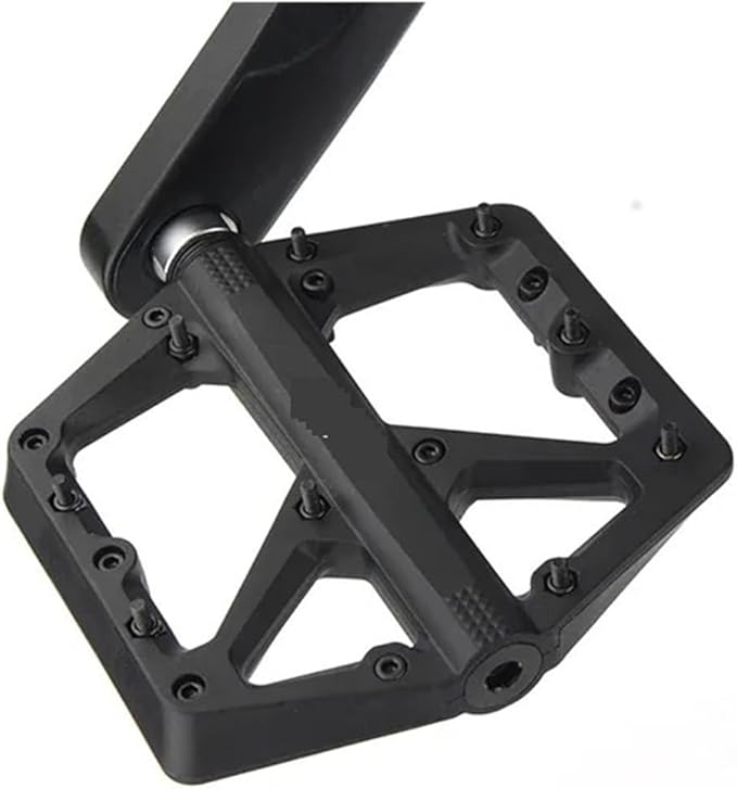 Wheel Speed Sensor Bike Pedals Nylon Platform Footrest Flat Mountain Bike Paddle Grip Pedalen Bearings Footboards Cycling Hold ABS Wheel Speed Sensor Front