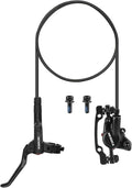 MEROCA M800 Mountain Bike Hydraulic Disc Brakes Hydraulic Bike Brakes Front 800mm and Rear 1400mm with PM Adapter for 160mm Rotor