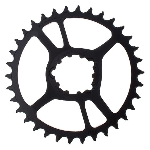 SRAM X-Sync 2 Eagle 34T Steel Chainring - 10/11/12-Speed Direct Mount 3-Bolt, Durable, Enhance Retention & Pedaling Efficiency for 1x MTB & Gravel Drivetrains