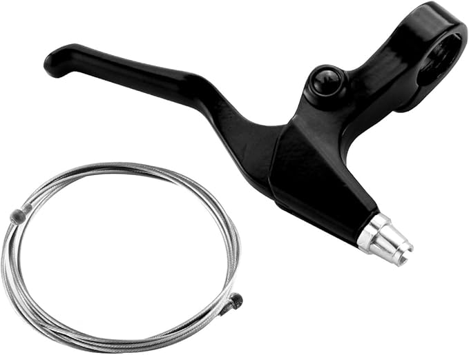 CNC V Brake Set, Bicycle Linear Pull V Brakes for Front/Rear Wheel, Long Arm 110mm, Black …