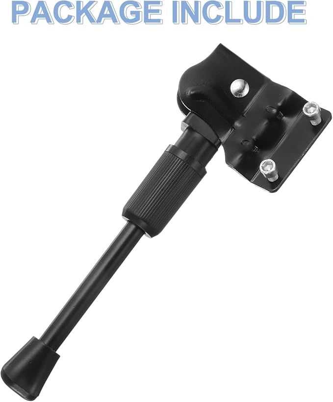 HARFINGTON Back Bike Kickstand Carbon Steel Adjustment Bicycle Single-Side Kick Stand Rear Mount Bikes Support Racks for 22-28 Inch Wheel, Black