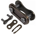 Generic Bike Chain Master Link, Single Strand Type, Alloy Steel, 8 Units Pack