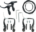 FOMTOR Bike Brake C Brake Caliper Set Bicycle Rear & Front Brakes Kit Aluminum Alloy Side Pull Brake for MTB Mountain Bike, Road Bicycle(1 Pair)