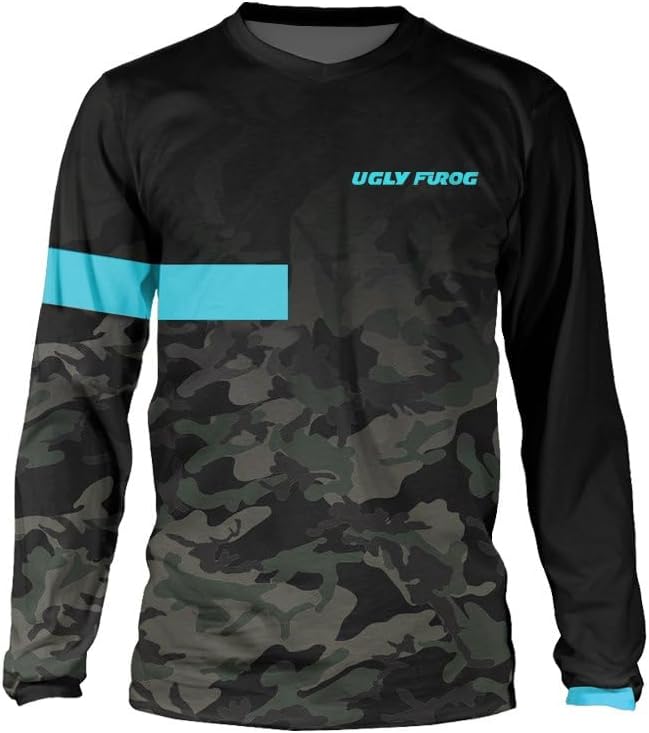 UGLY FROG Bike Wear Long Sleeve Men's Classic Fashion Cycling Downhill Jersey Sportswear Clothing