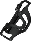 LEZYNE Flow Cage SL Bike Water Bottle Cage - Side Load Bicycle Bottle Holder, Composite Matrix, Left/Right Options, Compact Frame Cycling Accessory - Right - Black