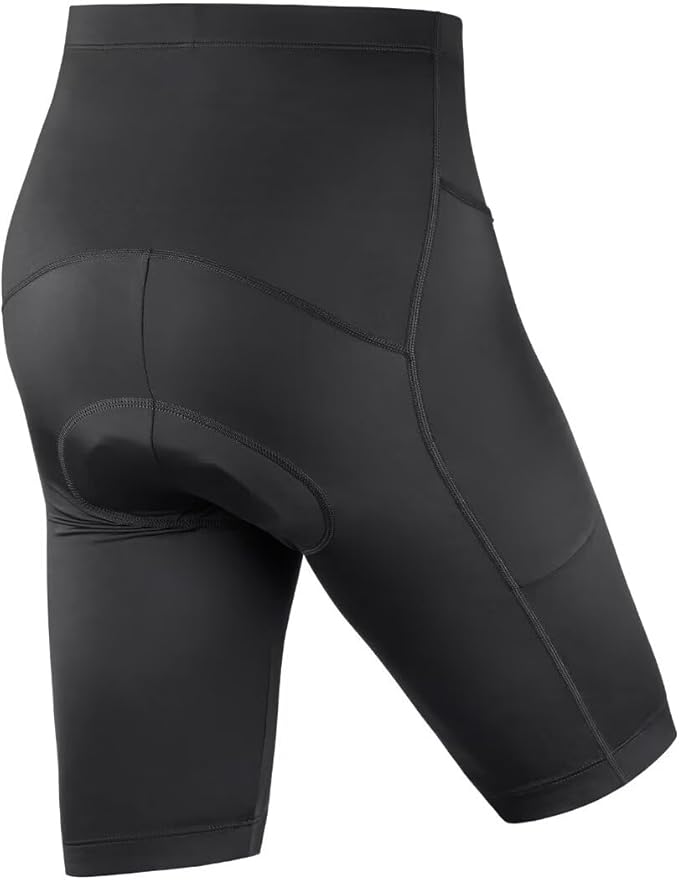 ROTTO Men's Cycling Shorts Padded Bike Shorts with Sponge & Gel Padding for Road & MTB Biking