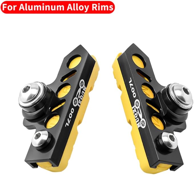Bicycle C Caliper Extended Brake Pad (Set of 2) Bike Wear-Resistant Replaceable Aluminum Alloy Rim Brake for Road Bike,MTB,Folding Bike