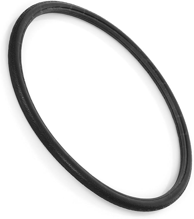 ZJchao 700x28c Polyurethane Solid Road Tire, 700C Tire for Cycling Race Road Racing (Black)