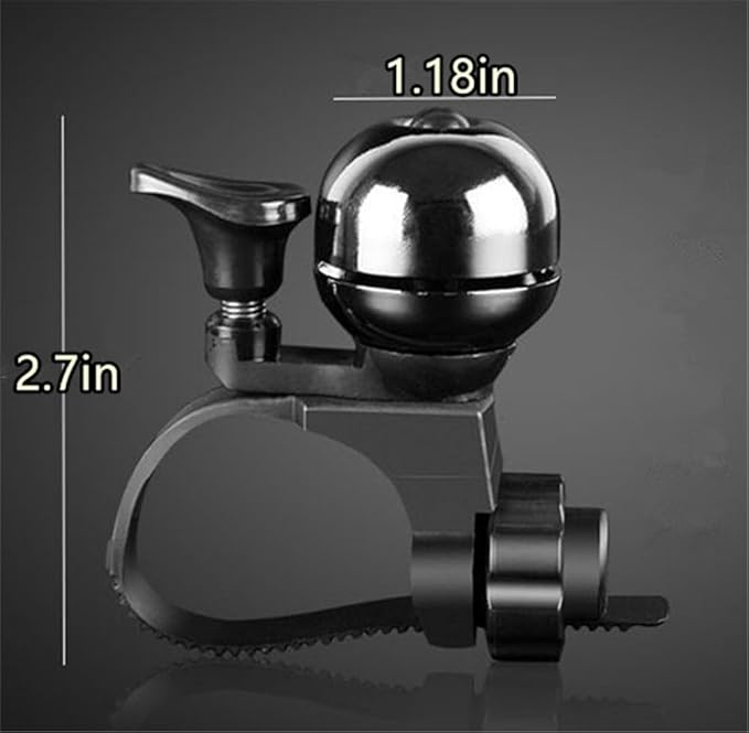 Classic Bike Bell Pure Copper Bicycle Bell Loud Crisp Clear Sound Bicycle Bike Bell for Adults Kids