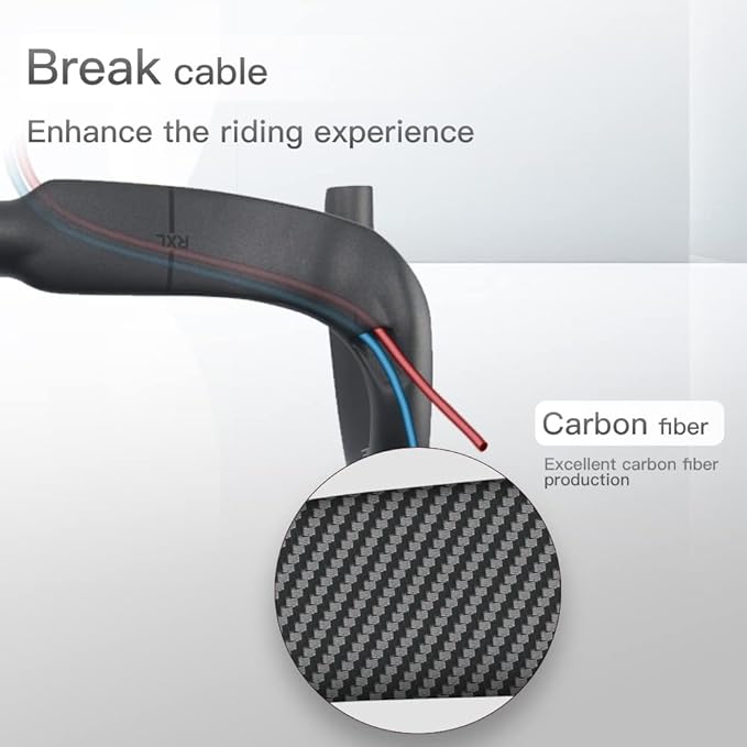 31.8 Drop Handlebars Road Handlebars Carbon Road Bike Handlebars Aero Bars for Road Bike bar 44cm Carbon Handlebar rxl sl handlebars road Internal Routing gravel bikes outdoor sports