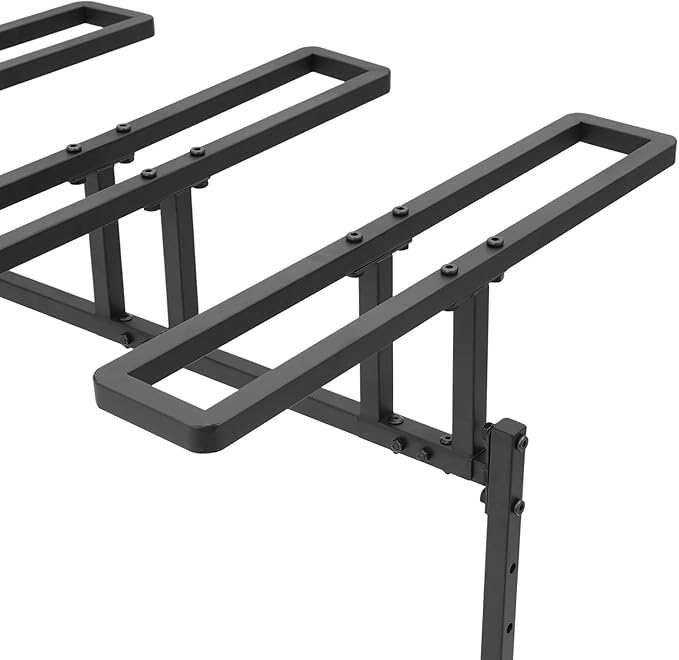 3/5 Bikes Stand Rack Adjustable Bike Storage Rack, Bikes Floor Stand, Bicycle Parking Rack, Bicycle Stand for Garage, Indoor, Outdoor, Max Tire Width 2.4in (For 5 Bikes)