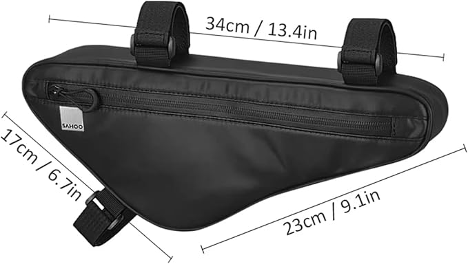 Bike Storage Frame Bag 121469 Bicycle Top Tube Triangle Bag Water Resistant Cycling Pack Bike Pouch Storage Bag (122057)