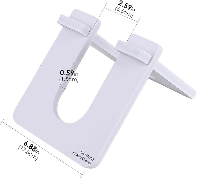 SHIDOW PVC Bike Stand, Indoor Bike Stand, Children's bike display stand, Bike Stand Floor Bicycle Rack for Bike and Balance Bike Indoor Storage (white)
