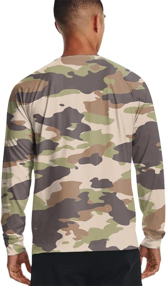 Men's MTB Shirt Long Sleeve Off-Road Motocross Cycling Jersey Mountain Bike Shirts Quick-Dry Moisture Wicking