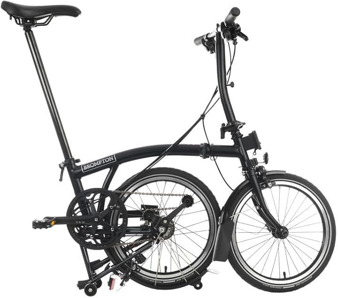 Brompton Folding Commuter Bike C Line 6-Speed | Compact, Lightweight, Urban Bike for Adults
