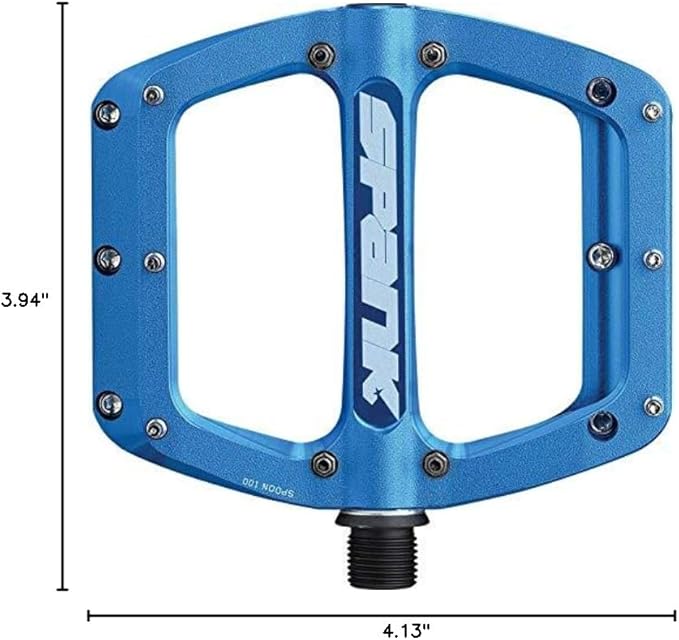 SPANK Spoon 100 Pedals. Forged Alloy Body is Shot peened and Anodized for Increased Durability
