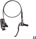 FukkeR Bicycles Aluminum Alloy Disc Brakes Left Front 800mm 2-Pistons E-Bikes Electric Power-Off Hydraulic Brake Fit 160mm Rotor for Mountain Bikes BMX E-Bikes XC Trail