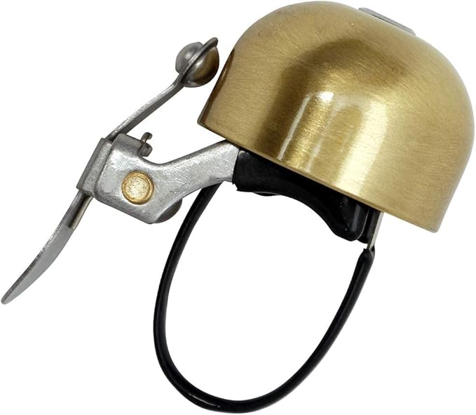 Crane Bike Bell E-Ne Bicycle Bell, Made in Japan for Road Bikes or Mountain Bikes, Fits All Handle Bar Sizes & Types