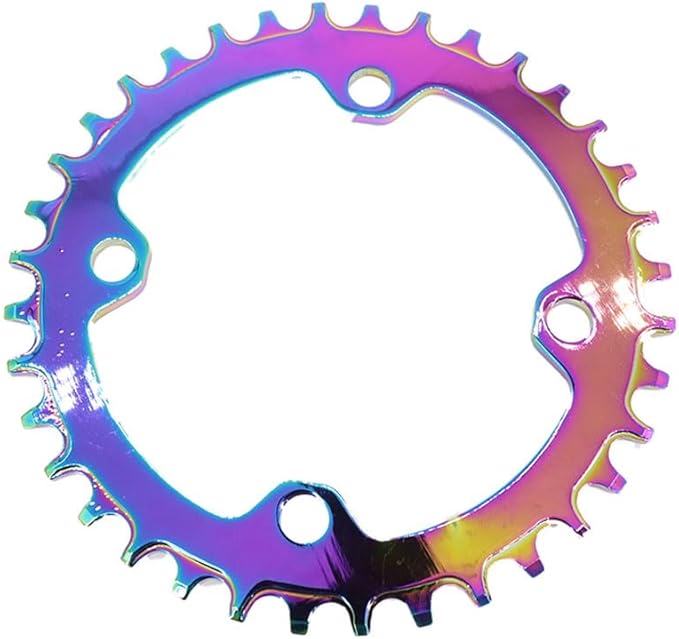 DJC Bike Chainring 104BCD Round/Oval 30t 32t 34t 36t 38t 40t 42t 44t 46t 48t 50t 52t Tooth Narrow Wide 7/8/9/10/11/12 Speed Ultralight MTB Mountain Bike 104 BCD Chainwheel