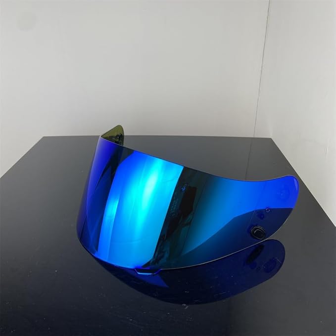 HJ-09 Helmet Visor Replacement,Tinted Motorcycle Helmet Face Shield Sunshield UV Protection for HJC CL-15 CL-17 CL-16 CL-SP AC-12 FS-10 CS-R1 IS-16 CS-R2 (Revo Deep Blue)