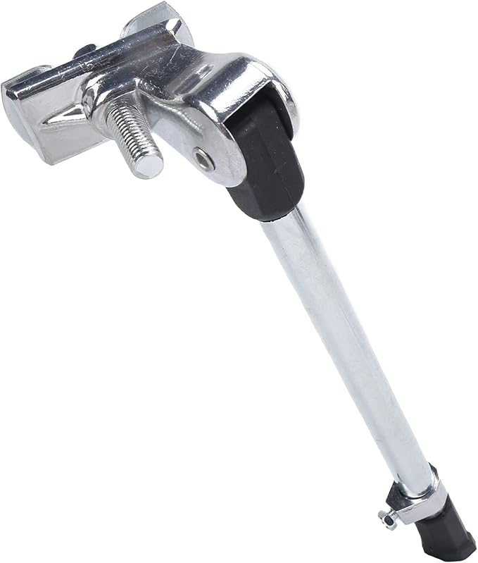 Bike Kickstand, Adjustable Aluminum Alloy Center Mount Bicycle Kickstands for 24‑27 Inch Road Mountain Bikes