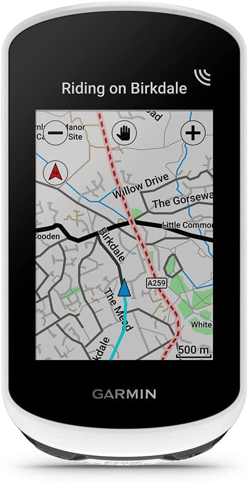 Garmin Edge Explore 2 (Power Mount) Bicycle Computer - Touchscreen & Easy to Use Cycling GPS, Maps & Traffic - Gift Box with PlayBetter Tempered Screens, Adapter, & Hard Case